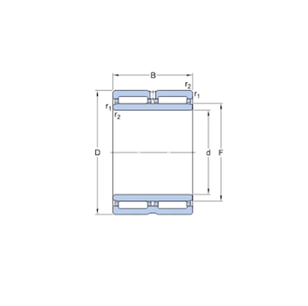 NA6901 Machined type Needle Roller Bearing 12x24x22mm With Inner Ring - VXB Ball Bearings