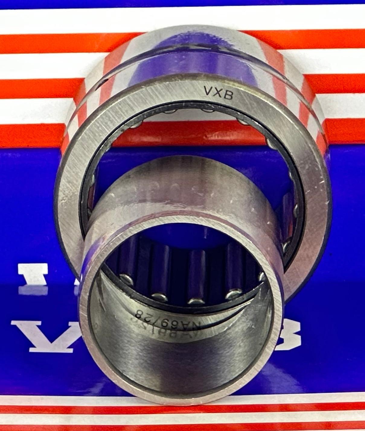 NA69/28 Machined type Needle Roller Bearing 28x45x32mm With Inner Ring - VXB Ball Bearings