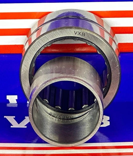 NA69/28 Machined type Needle Roller Bearing 28x45x32mm With Inner Ring - VXB Ball Bearings
