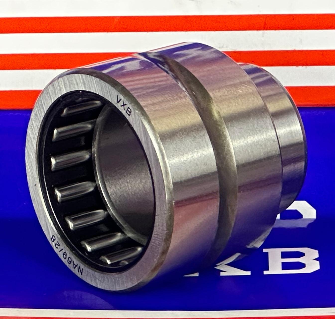 NA69/28 Machined type Needle Roller Bearing 28x45x32mm With Inner Ring - VXB Ball Bearings