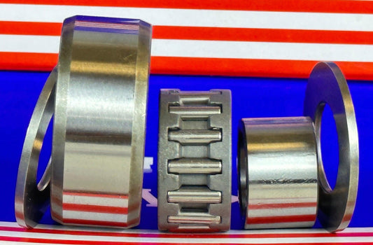 NAST20ZZ Track Needle Roller Shielded Bearing 20x47x20mm - VXB Ball Bearings