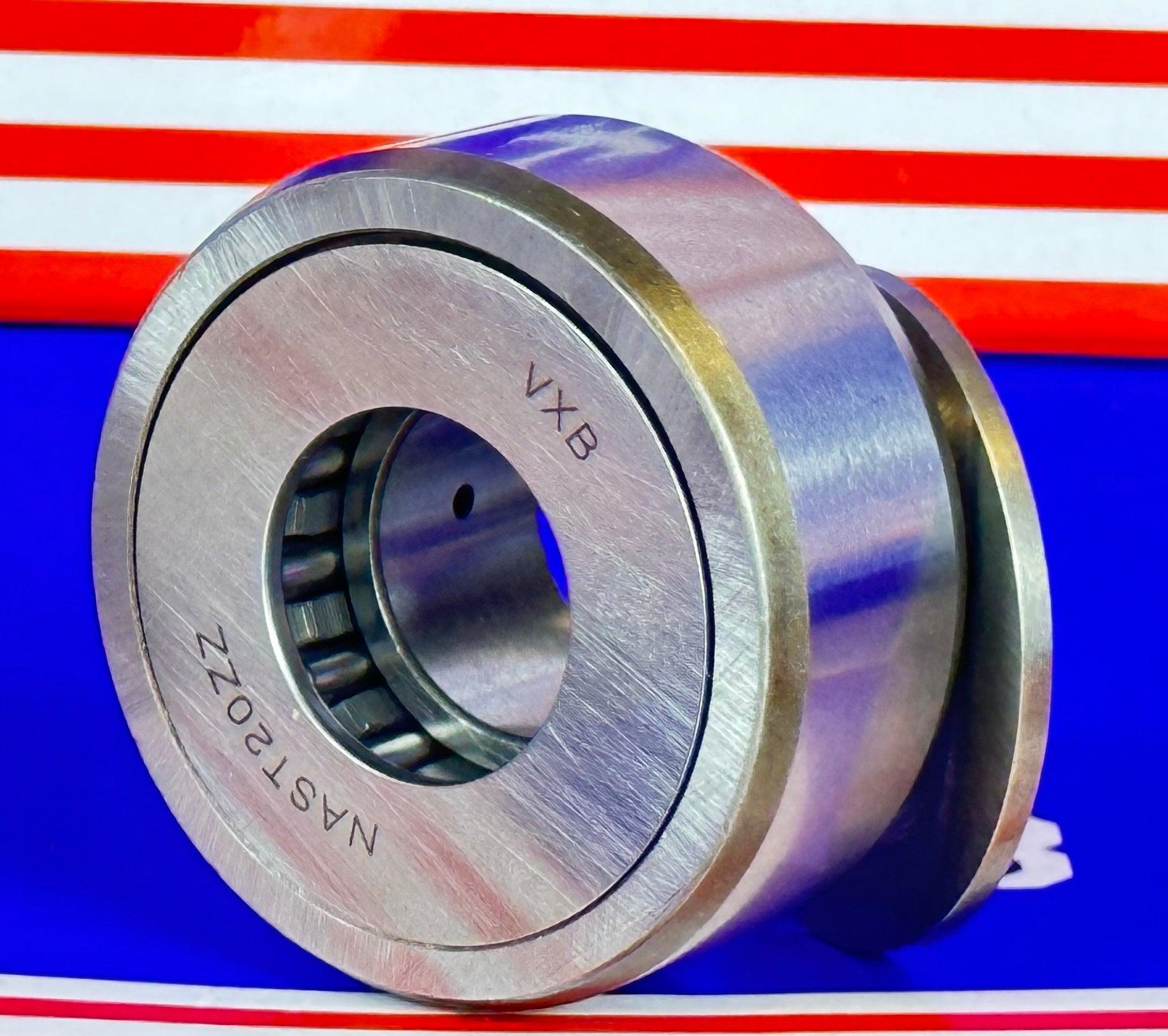 NAST20ZZ Track Needle Roller Shielded Bearing 20x47x20mm - VXB Ball Bearings