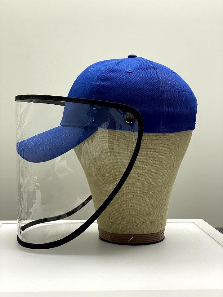 Navy Blue Cap with Anti -Fog Anti-Spittle Full Face Protection - VXB Ball Bearings