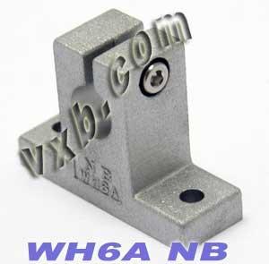 NB Linear Systems WH6A 3/8 inch Shaft Support Supporter - VXB Ball Bearings
