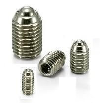 NBK Made in Japan BRPSS-10-S Set Screw Type Ball Transfer Unit with Spring Plunger Function for Upward Facing Applications - VXB Ball Bearings