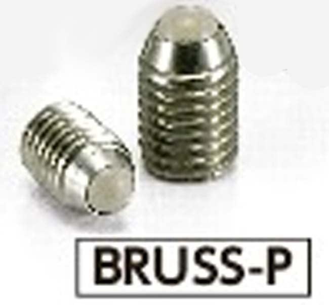 NBK Made in Japan BRUSS-12-S Set Screw Type Ball Transfer Unit for Upward Facing Applications - VXB Ball Bearings