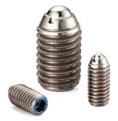 NBK Made in Japan MPS-3-Z Miniature Stainless Steel Super Heavy Load Ball Plunger - VXB Ball Bearings