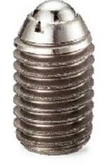 NBK Made in Japan PAFS-10-L-P Miniature Light Load Ball Plunger with Vibration Resistant Treatment - VXB Ball Bearings