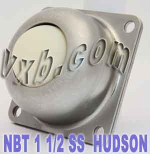 NBT-1 1/2 SS Ball Transfer Unit 1-1/2 inch Main Ball USA Bearings - VXB Ball Bearings