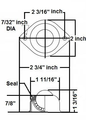 NBT-1 CS Ball Transfer Unit 1 Main Ball USA made Bearing - VXB Ball Bearings