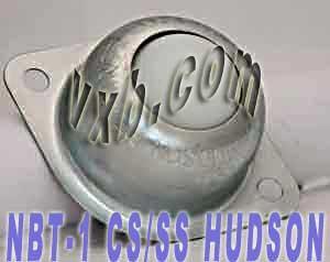 NBT-1 CS/SS Flange Ball Transfer Unit 1 Main Ball Mounted Bearings - VXB Ball Bearings