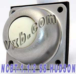 NCBT-1 1/2 SS Flange Transfer 1 1/2 inch Main Ball Mounted Bearings - VXB Ball Bearings