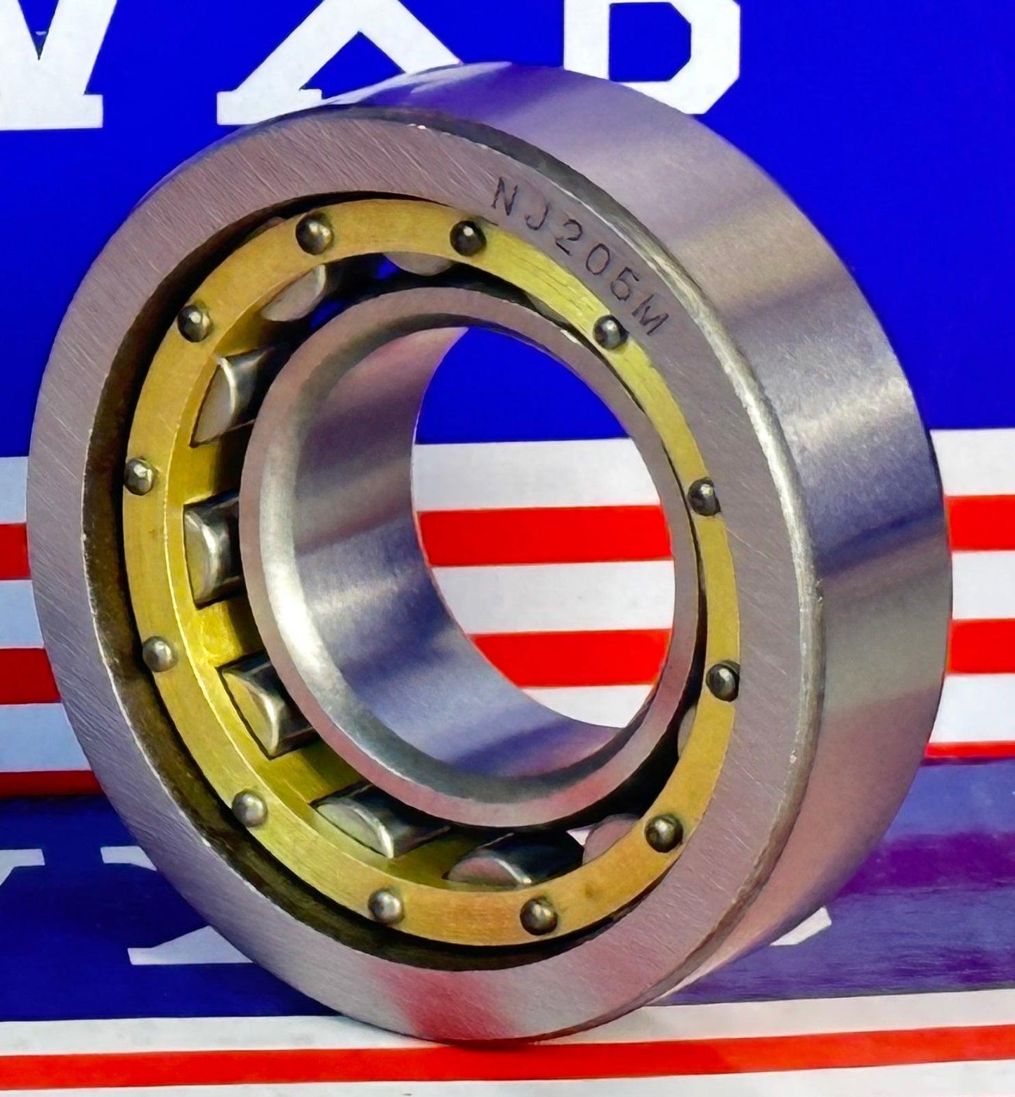 NJ205M Cylindrical Roller Bearing 25x52x15 Cylindrical Bearings - VXB Ball Bearings