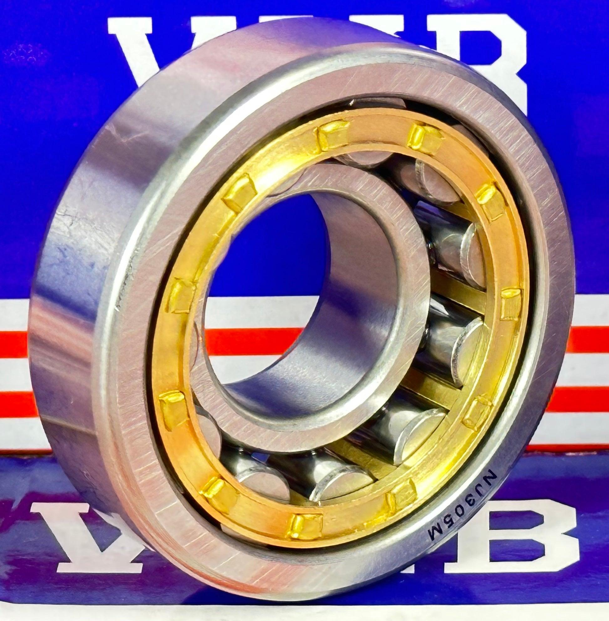 NJ305M Cylindrical Roller Bearing 25x62x17 Cylindrical Bearings - VXB Ball Bearings