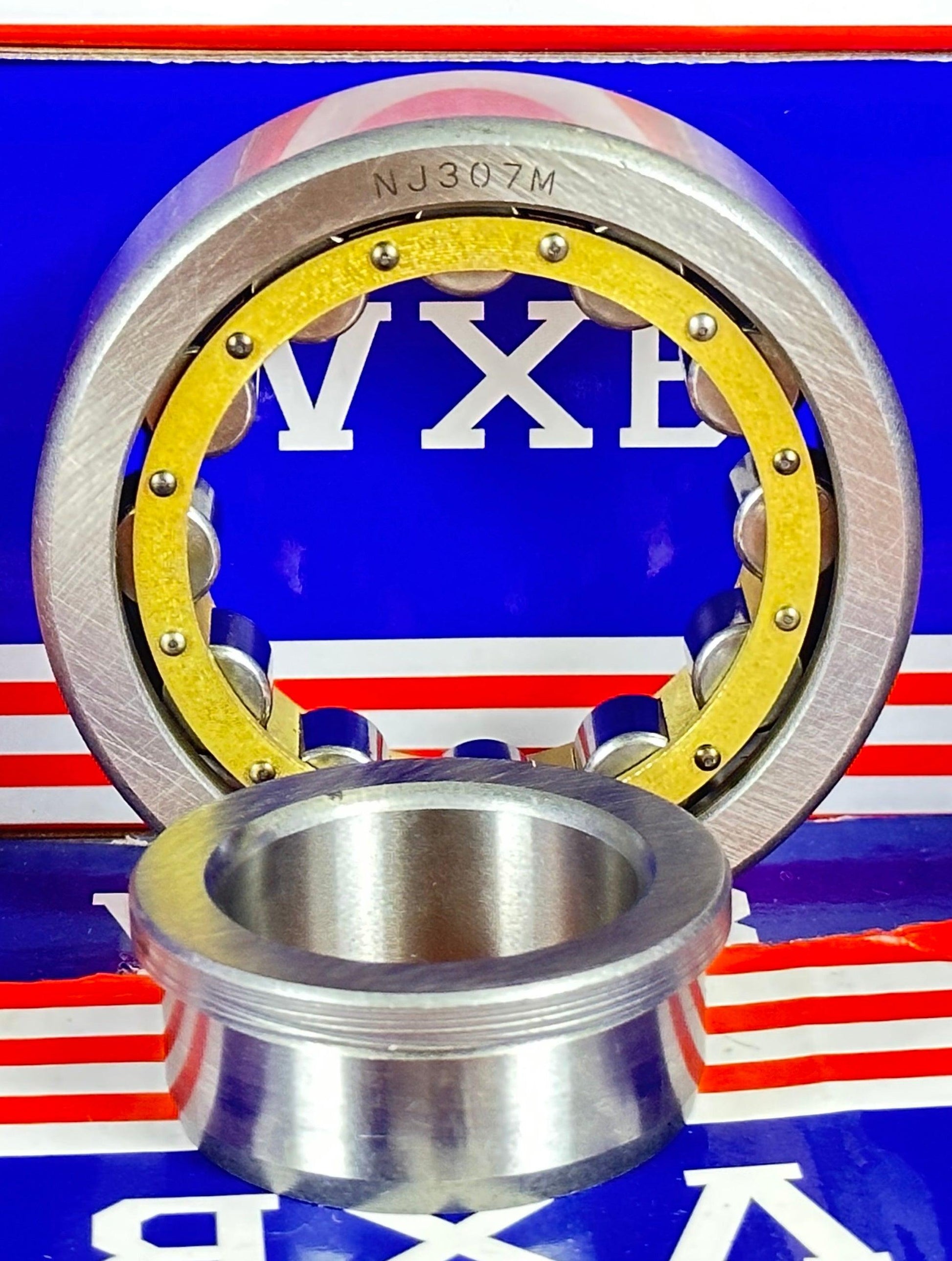 NJ307M Cylindrical Roller Bearing 35x80x21 Cylindrical Bearings - VXB Ball Bearings