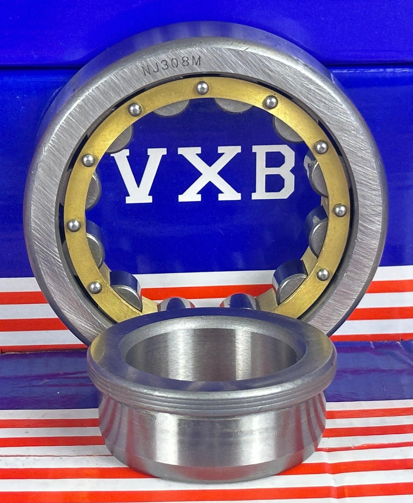 NJ308M Cylindrical Roller Bearing 40x90x23 Cylindrical Bearings - VXB Ball Bearings