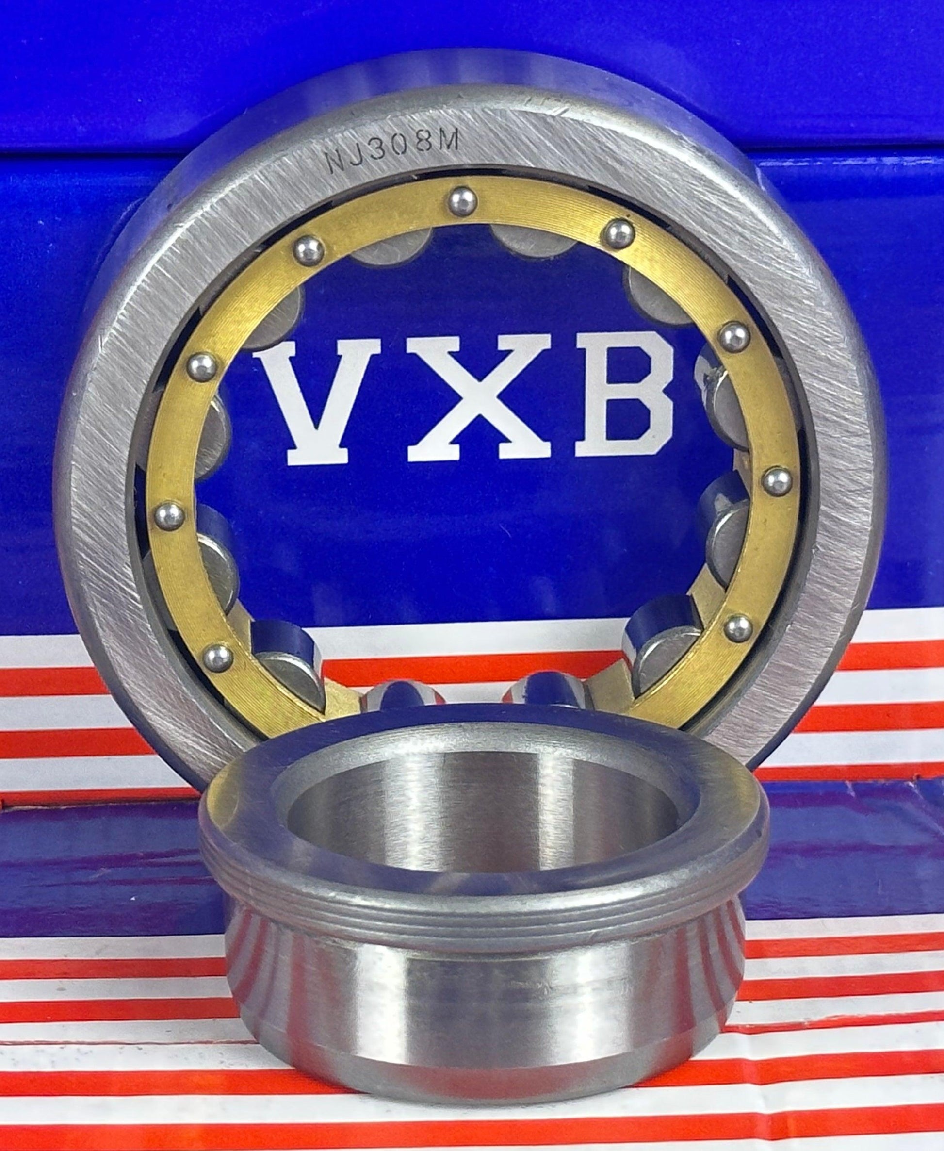 NJ308M Cylindrical Roller Bearing 40x90x23 Cylindrical Bearings - VXB Ball Bearings