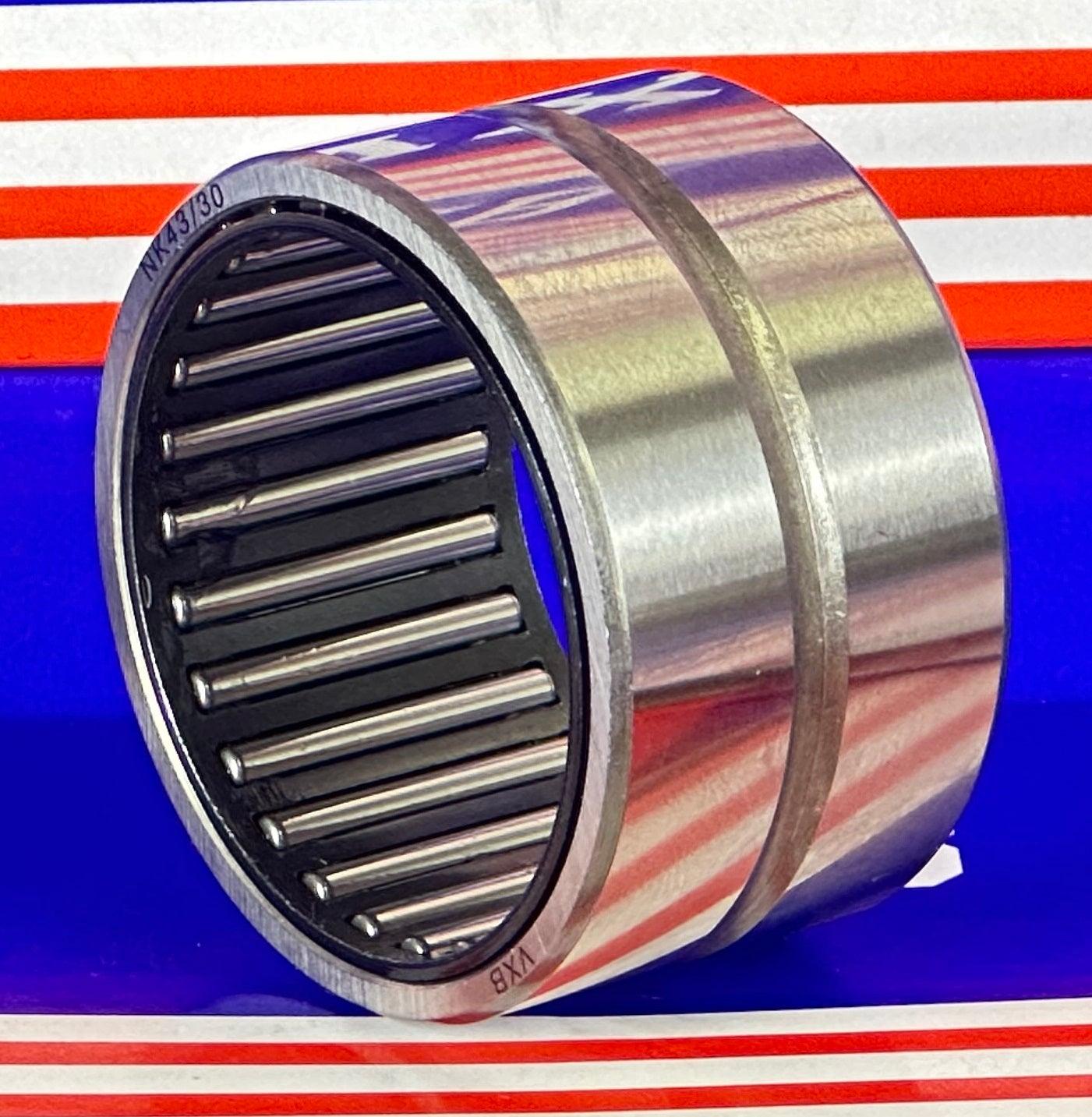 NK43/30 Machined Needle Roller Bearing 43x53x30mm - VXB Ball Bearings