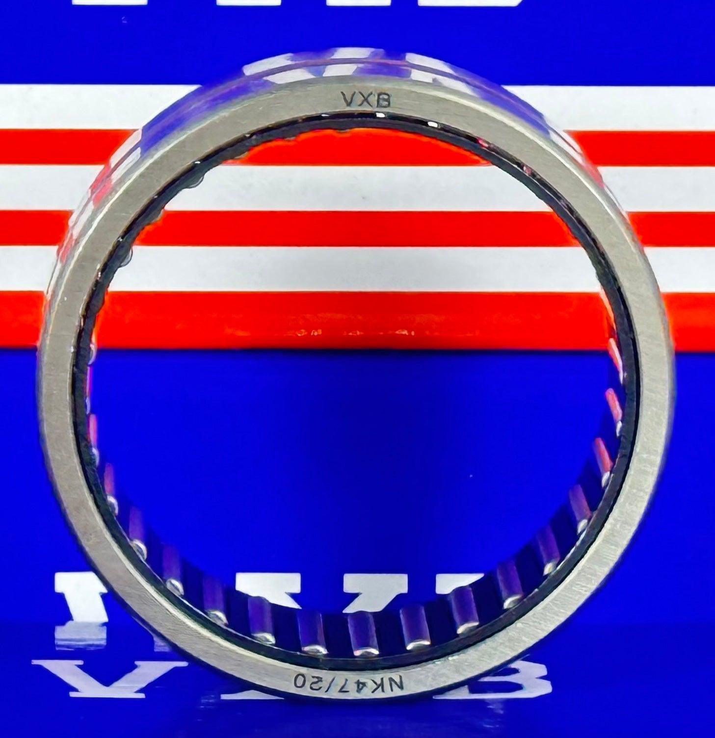 NK47/20 Machined Needle Roller Bearing 47x57x20mm - VXB Ball Bearings