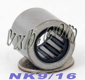 NK9/16 Needle roller bearing 9x16x16 Miniature Bearings - VXB Ball Bearings