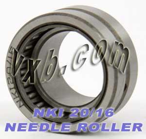 NKI20/16 Needle Roller Bearing 20x32x16 - VXB Ball Bearings