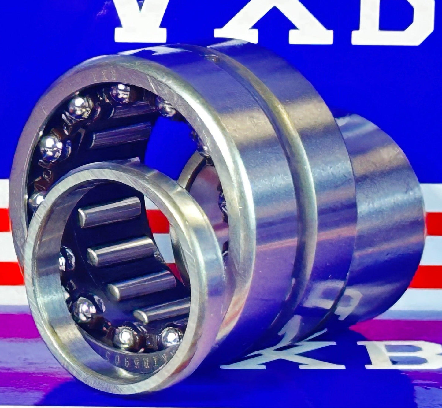 NKIB5905 Needle Roller Bearing w 3-Point Contact Ball Bearing 25x42x25mm - VXB Ball Bearings