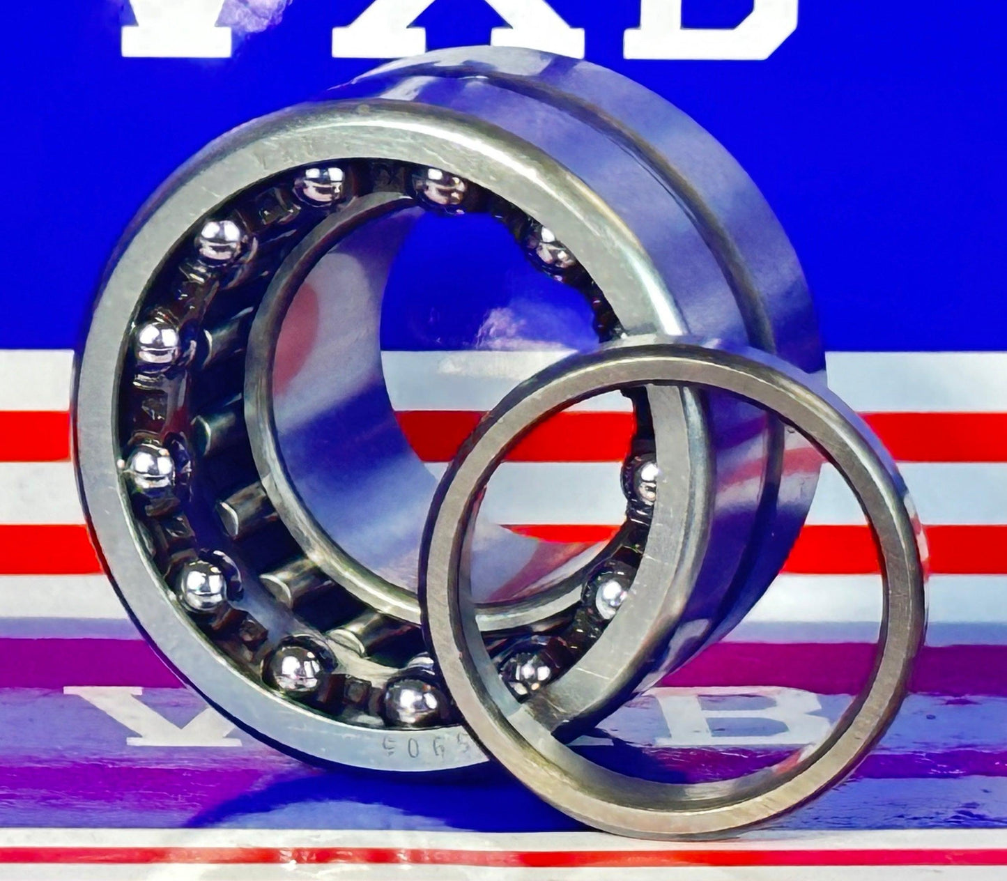 NKIB5905 Needle Roller Bearing w 3-Point Contact Ball Bearing 25x42x25mm - VXB Ball Bearings