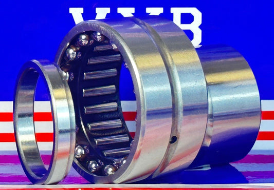 NKIB5907 Needle Roller Bearing with 3-Point Contact Ball Bearing 35X55X27mm - VXB Ball Bearings