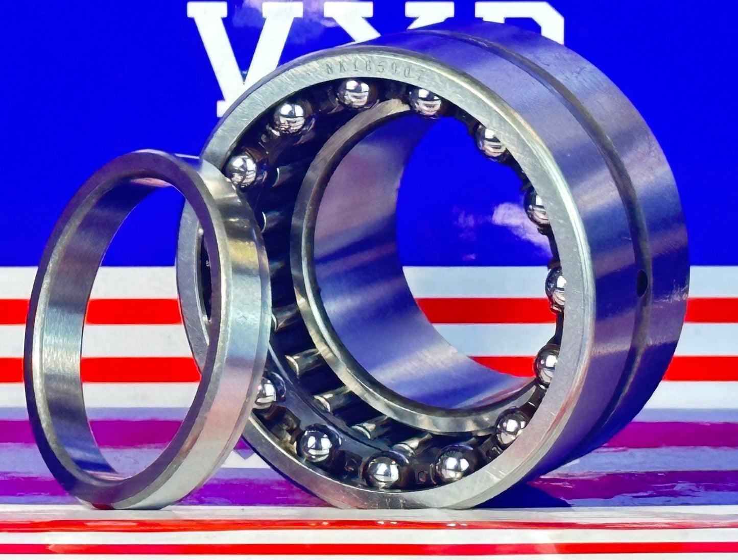 NKIB5907 Needle Roller Bearing with 3-Point Contact Ball Bearing 35X55X27mm - VXB Ball Bearings