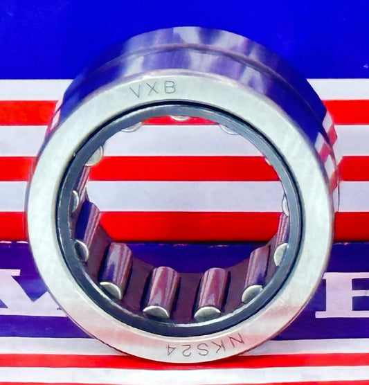 NKS24 Bearing 24x37x20mm Needle Roller - VXB Ball Bearings