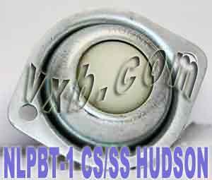 NLPBT-1 CS/SS Flanged Ball Transfer Unit 1 Main Ball Mounted Bearings - VXB Ball Bearings
