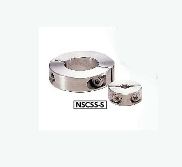 NSCSS-10-10-S NBK Set Collar Split type Stainless Steel One Collar Made in Japan - VXB Ball Bearings