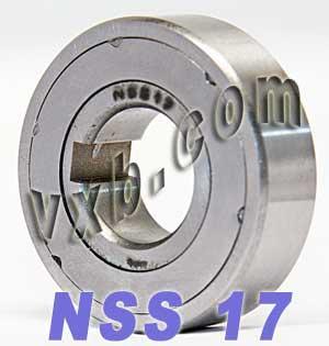 NSS17 One Way 17x40x12 Bearing Support Required Backstop Clutch - VXB Ball Bearings