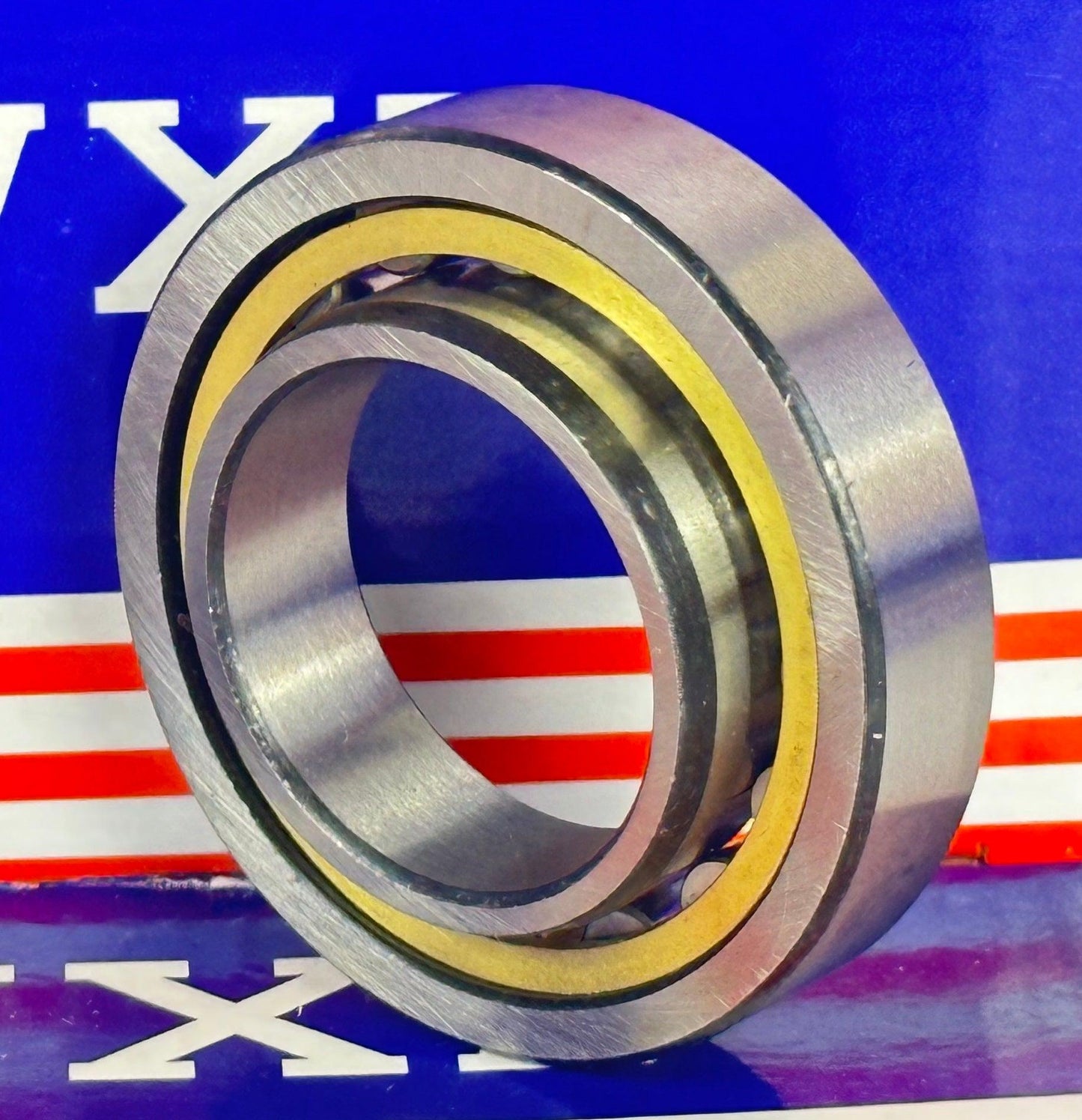 NU1007M Cylindrical Roller Bearing 30x55x13mm Bronze Cage - VXB Ball Bearings