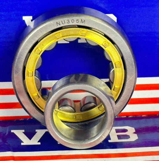 NU305M Cylindrical Roller Bearing 25x62x17 Cylindrical Bearings - VXB Ball Bearings
