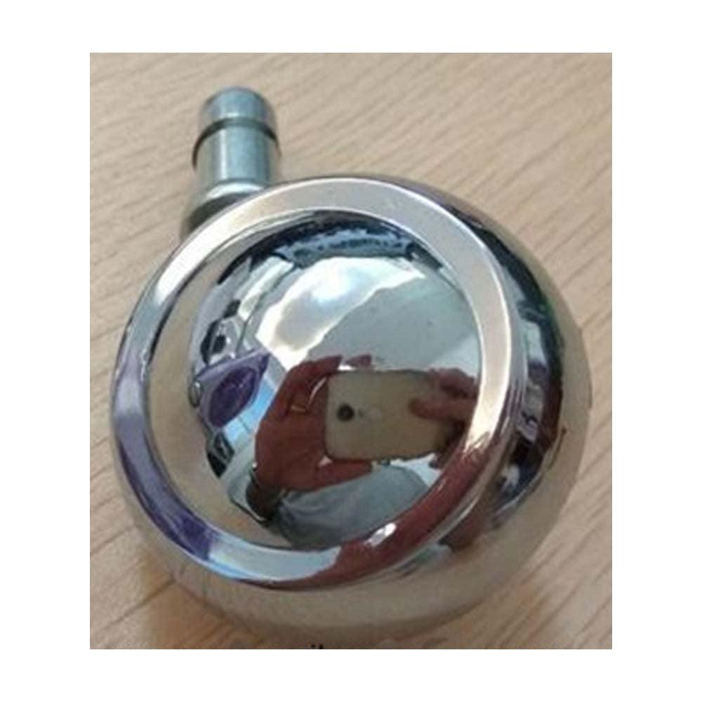 Pack of 100 1.5" inch Shepherd Round ball Metal with Chrome Plating Caster Wheel - VXB Ball Bearings