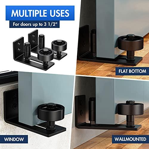 Pack of 2 Sliding Door Bottom Hardware Guide Rollers - VXB Ball Bearings