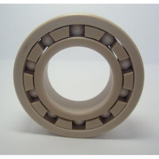 Pack of 20 6000 Open PEEK Ball Bearing with PEEK Cage and Alumina Ceramic Balls made in Japan - VXB Ball Bearings
