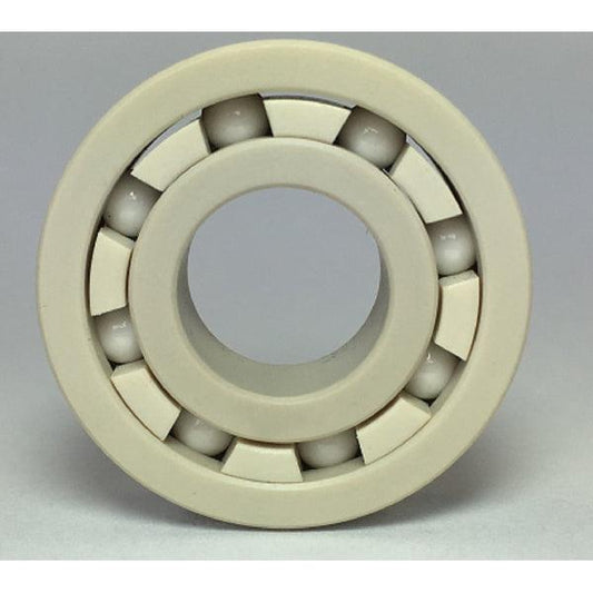 Pack of 20 6000 Open PPS Ball Bearing with PPS Cage and Alumina Ceramic Balls made in Japan - VXB Ball Bearings