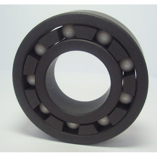 Pack of 20 6001 Open PEEK Ball Bearing with PTFE Cage and Stainless Steel Balls made in Japan - VXB Ball Bearings