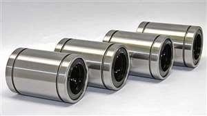 Pack of 4 LME20UU 20mm Ball Bushing 20x32x45 Linear Motion Bearings - VXB Ball Bearings