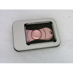 Pink Aluminum Dual Fidget Hand Spinner Toy 42Q - VXB Ball Bearings