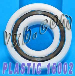 Plastic Bearing POM 16002 Glass Balls 15x32x8 - VXB Ball Bearings