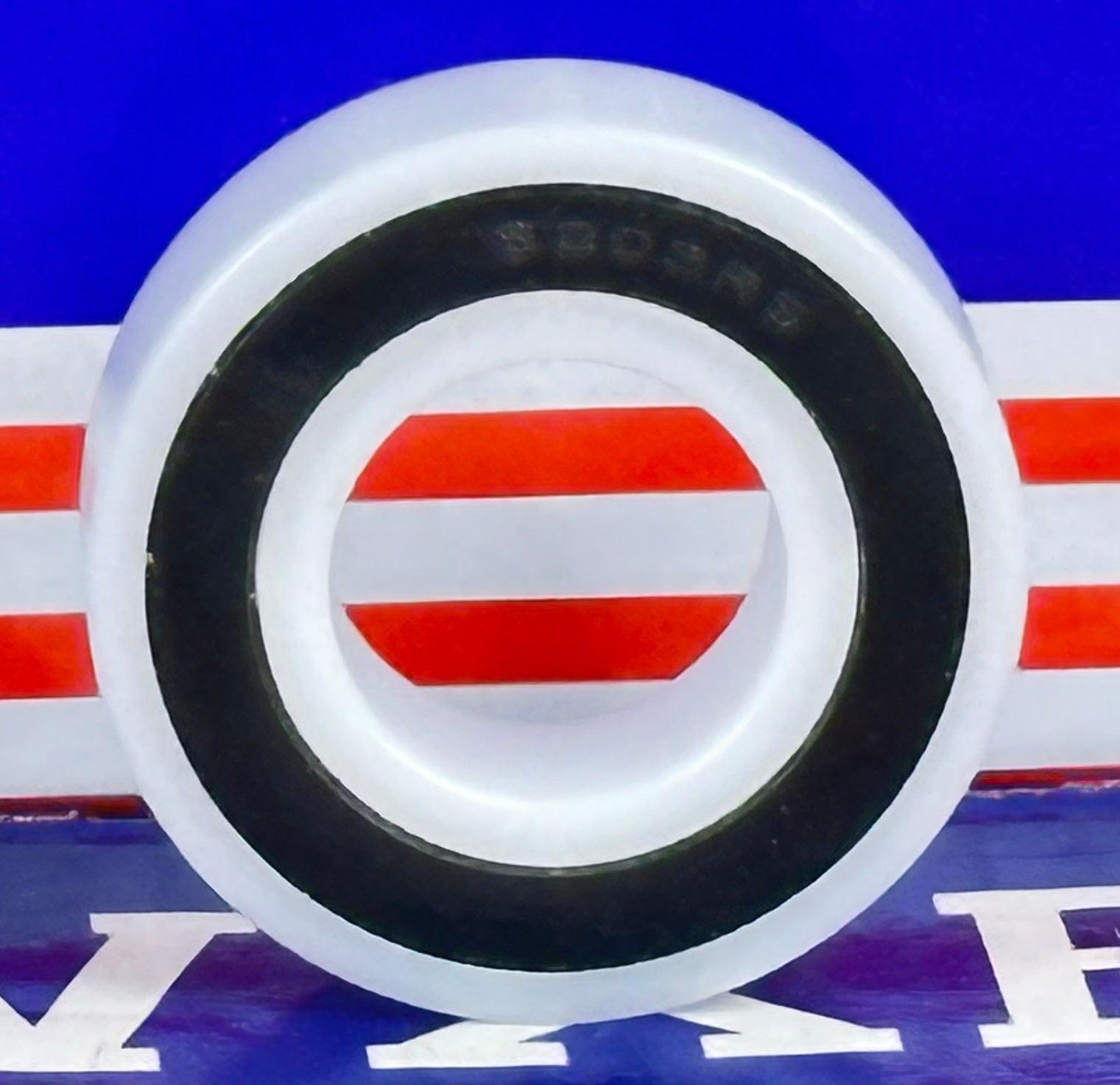 Plastic Bearing POM 6000-2RS SS316 Stainless Steel Balls Food Grade 10x26x8mm - VXB Ball Bearings