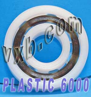 Plastic Bearing POM 6000 Glass Balls 10x26x8 - VXB Ball Bearings