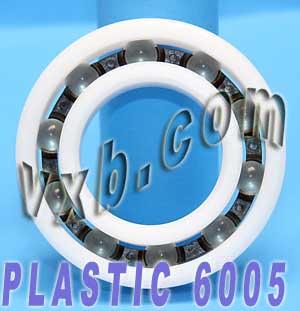 Plastic Bearing POM 6005 Glass Balls 25x47x12 - VXB Ball Bearings
