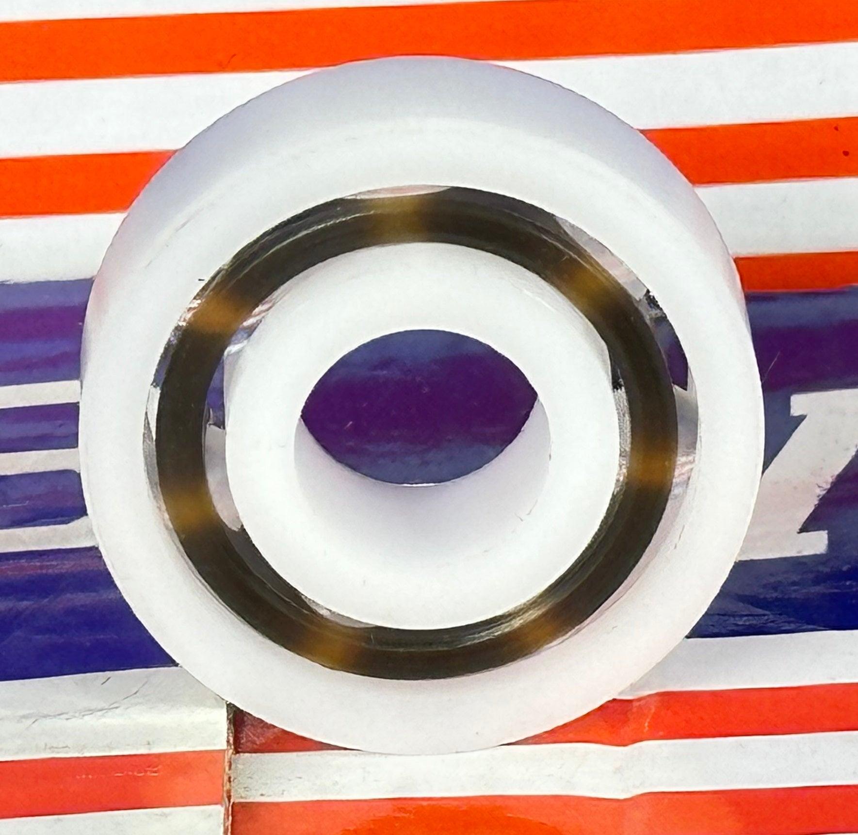 Plastic Bearing POM 6201 Glass Balls 12x32x10 - VXB Ball Bearings