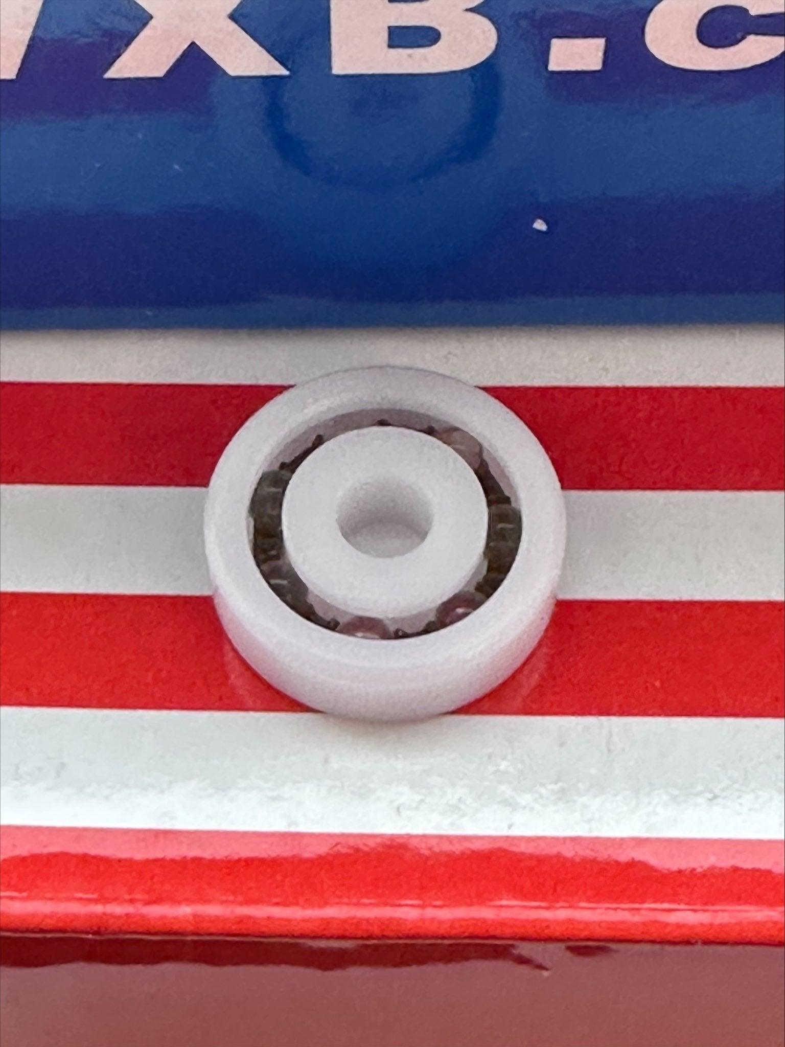 Plastic Bearing POM 6x22.5x7mm with Glass Balls - VXB Ball Bearings