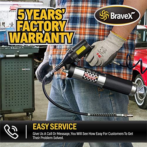 Pneumatic Grease Gun Air Operated Fully Automatic with 14.5 Oz Continuous Cycle - VXB Ball Bearings