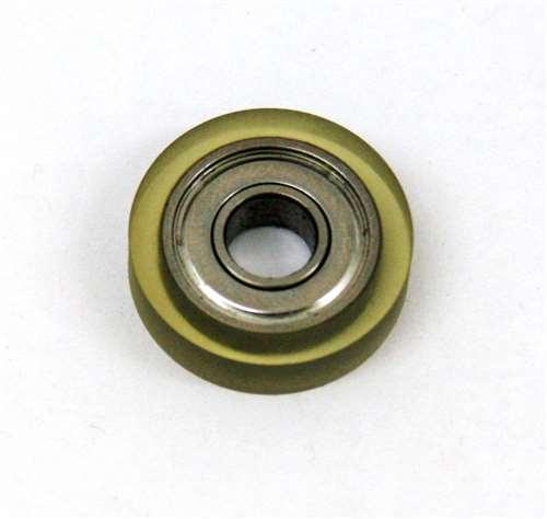 PU6x19x5ZZ Polyurethane Rubber Bearing with tire 6x19x5mm Shielded Miniature - VXB Ball Bearings